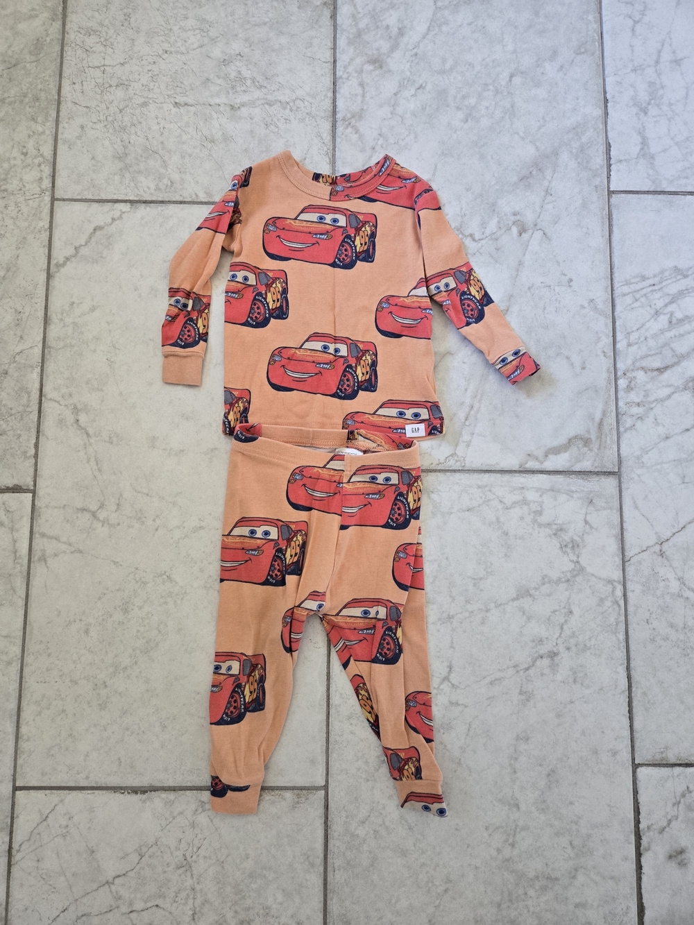 Pixar Lightning McQueen Pajama Set